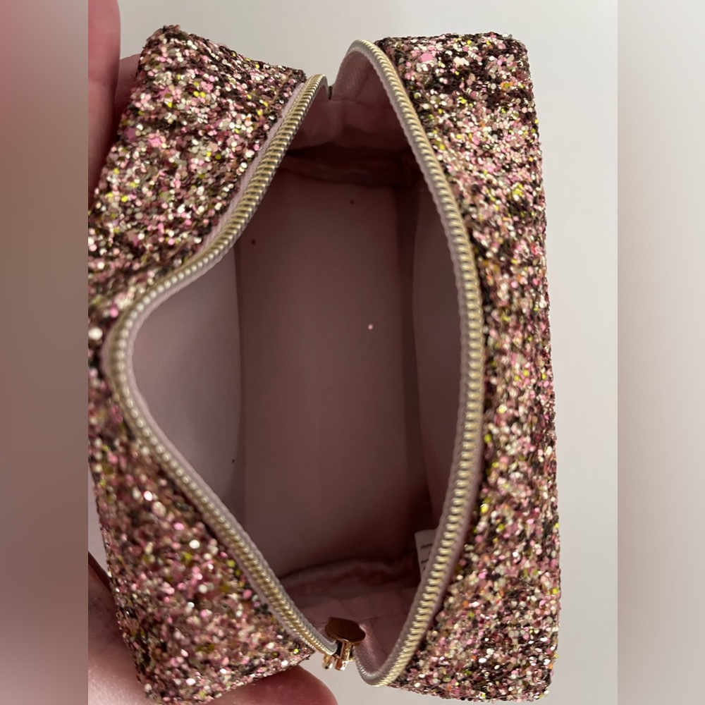 Bath & Body Works shimmer cosmetic bag - Picture 2 of 2